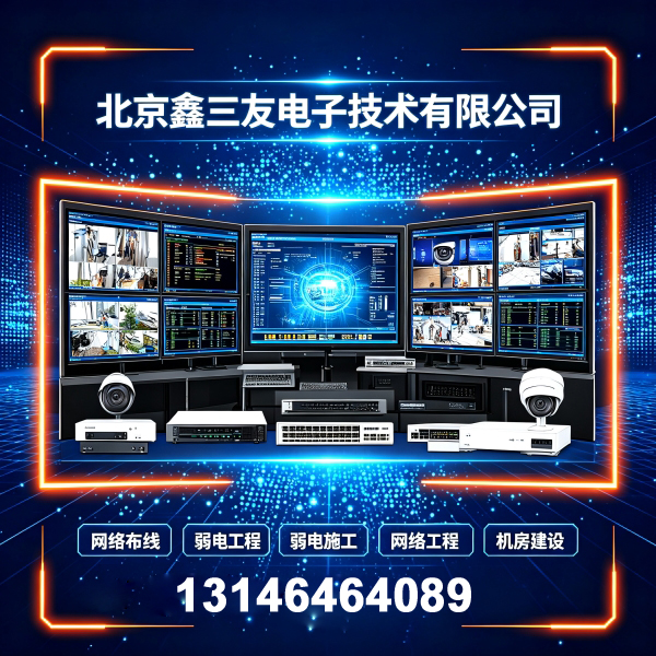 北京工厂监控安装方案怎么做？北京安防监控布点指南-鑫三友
